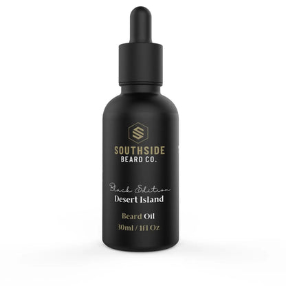 SouthSide Beard Co. Black Edition Beard Oil: Desert Island