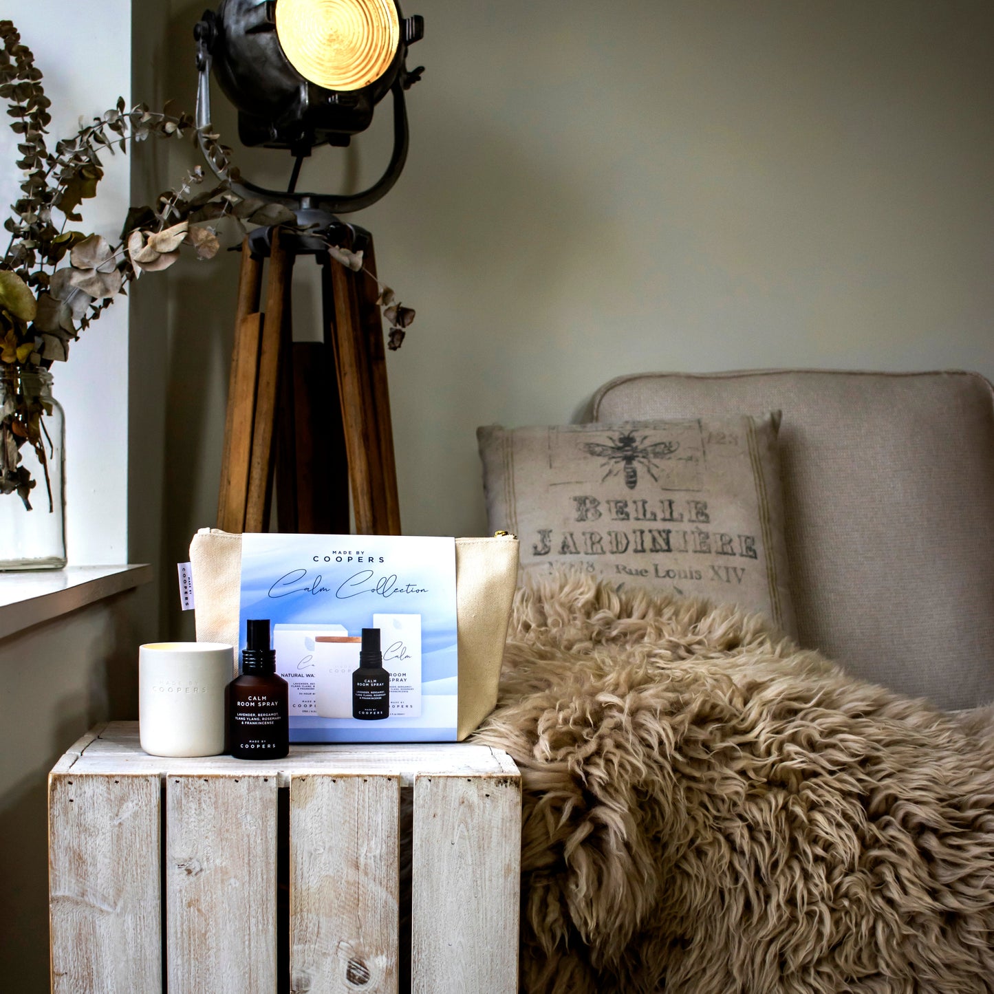 Made by Coopers Calm Collection Candle & Room Spray