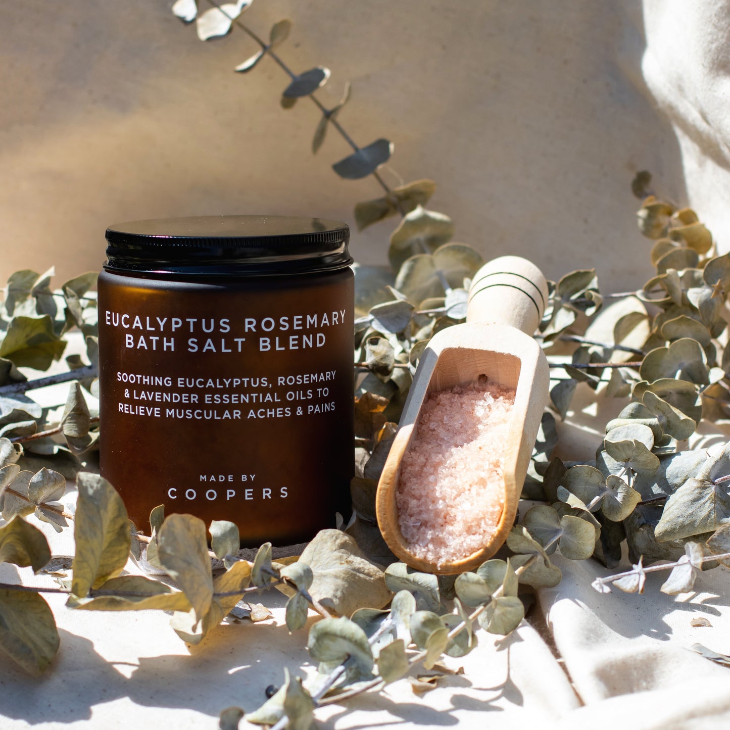 Made by Coopers Eucalyptus Rosemary Bath Salt Blend