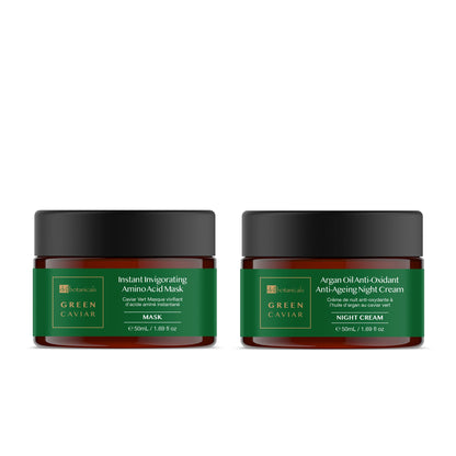 Dr Botanicals - Green Caviar Night Cream & Mask