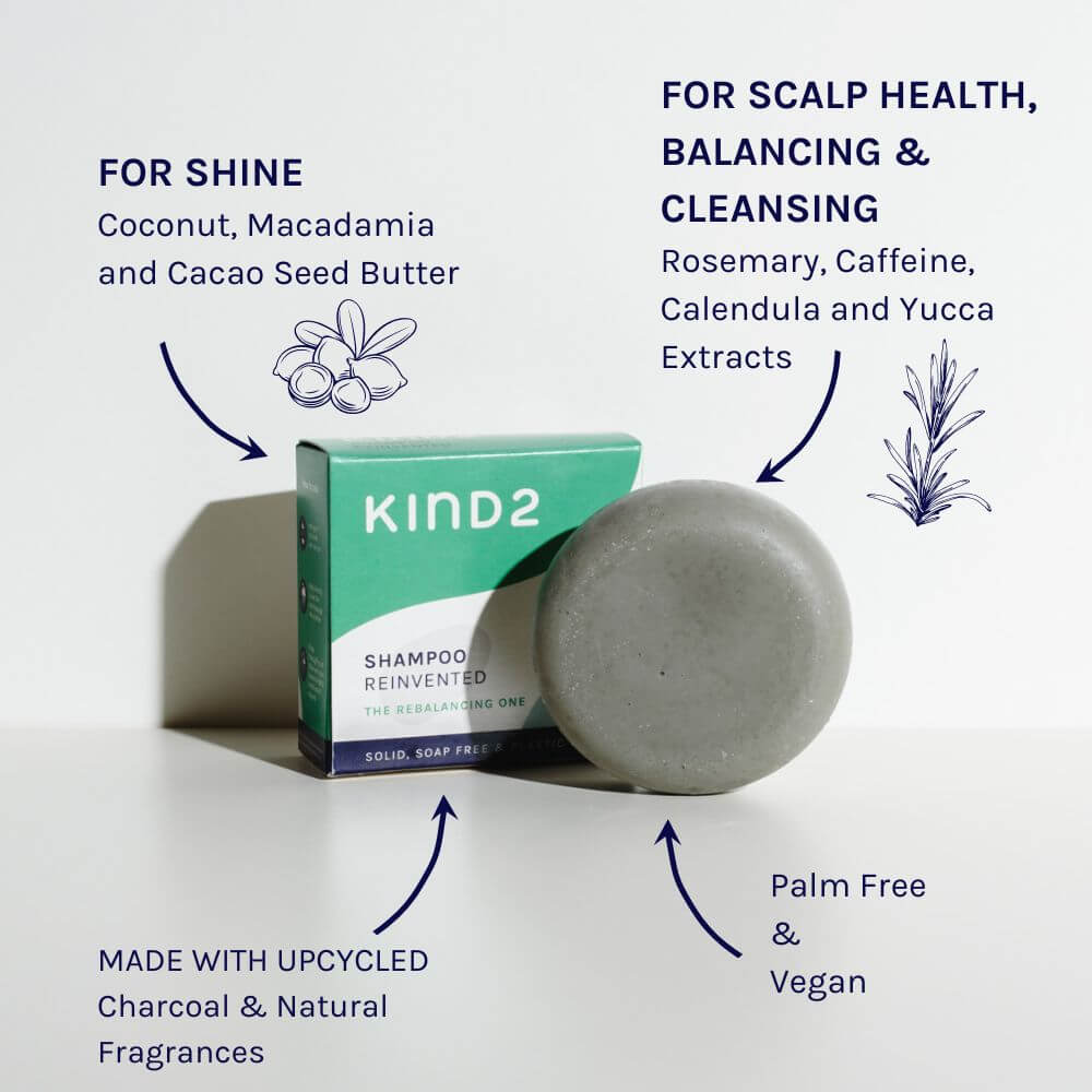 KIND2 - The Rebalancing One - Purify & Balance Solid Shampoo Bar