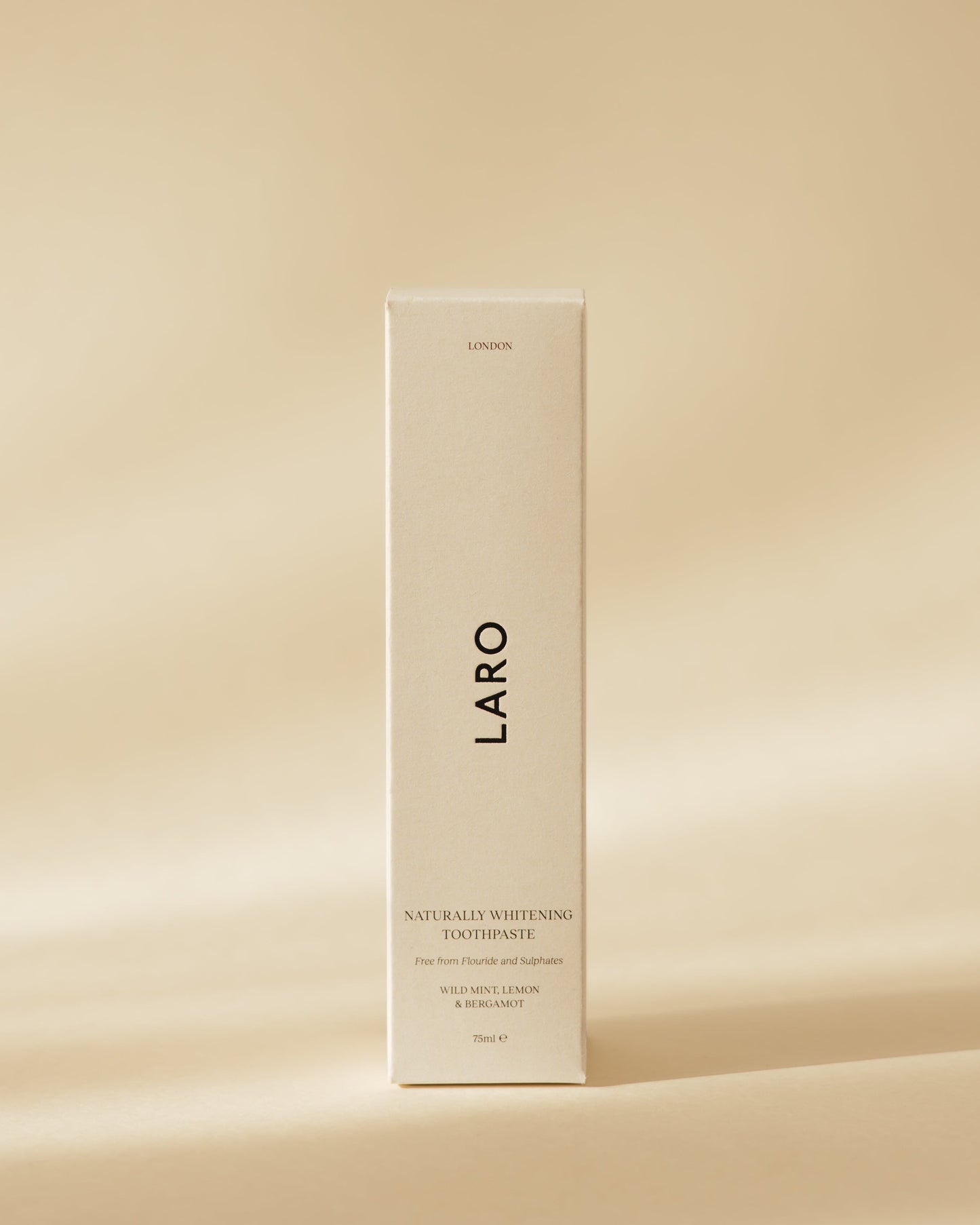 Laro Oral Care Naturally Whitening Toothpaste