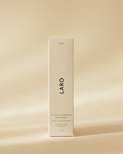 Laro Oral Care Naturally Whitening Toothpaste