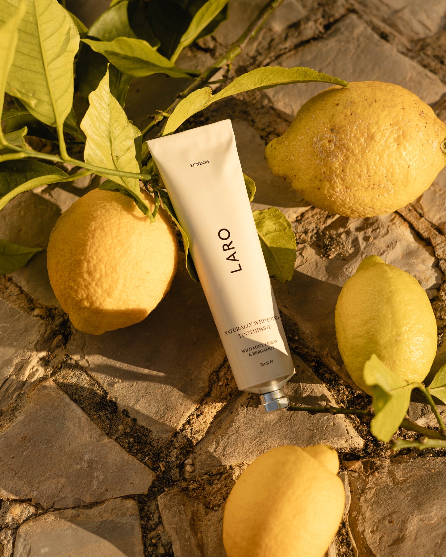 Laro Oral Care Naturally Whitening Toothpaste