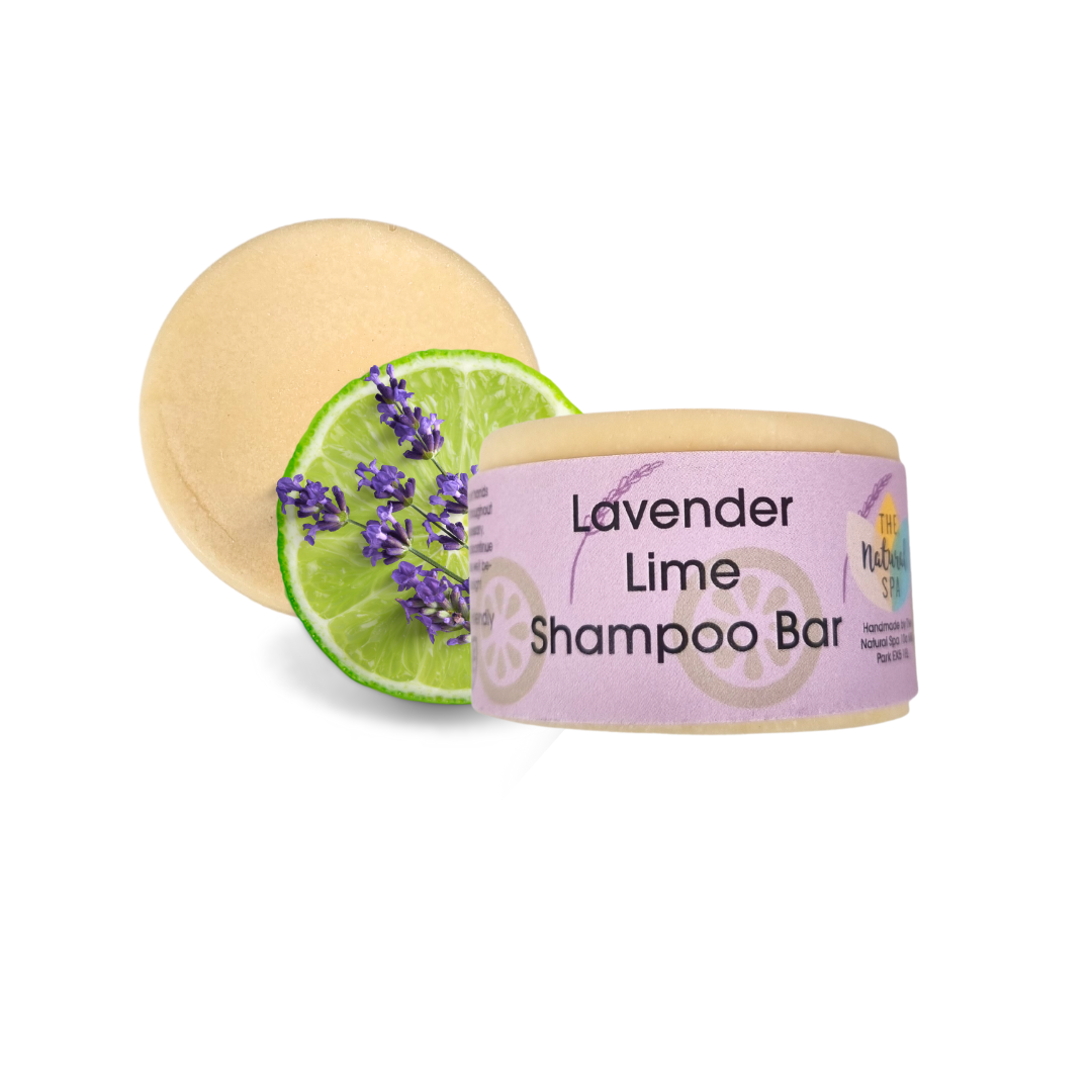 The Natural Spa - Lavender and Lime Classic Shampoo Bar