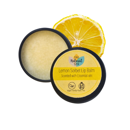 The Natural Spa - Lemon Sorbet All Natural Lip Balm