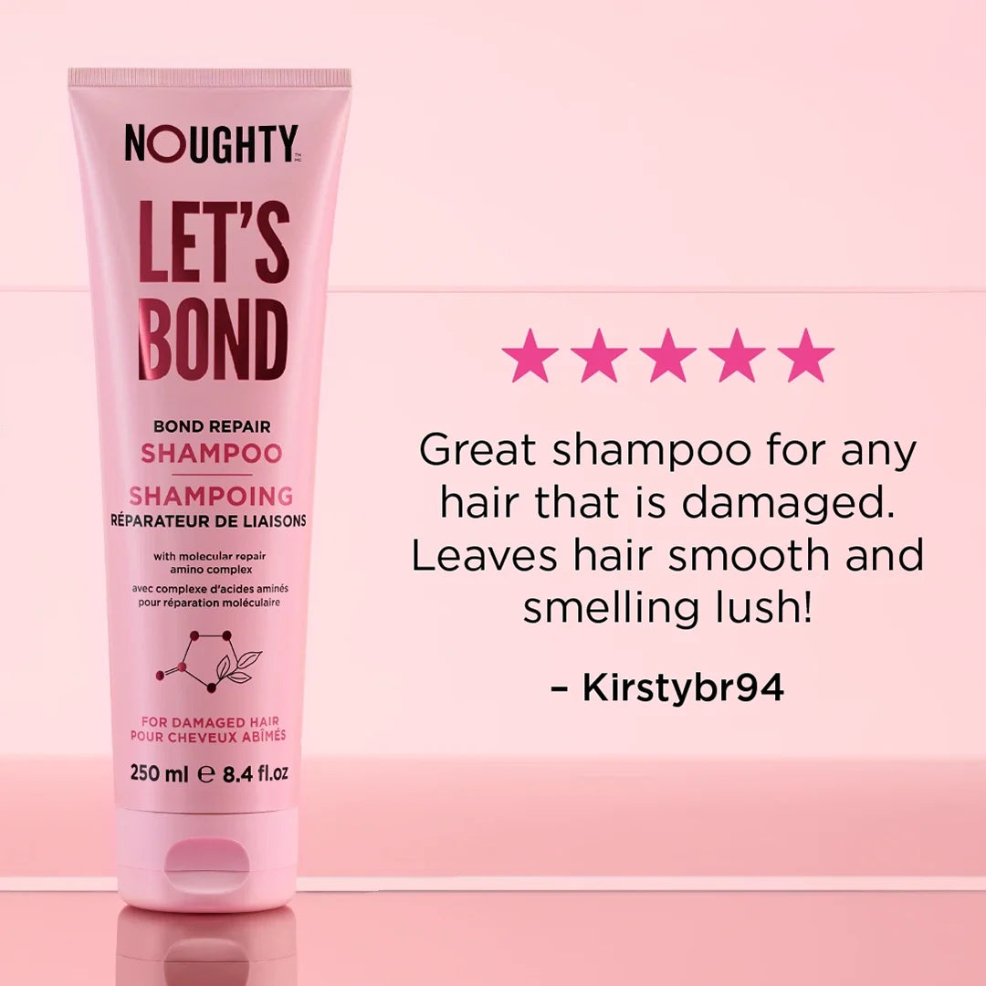 Noughty Haircare Let's Bond Shampoo - Treat Damaged Hair