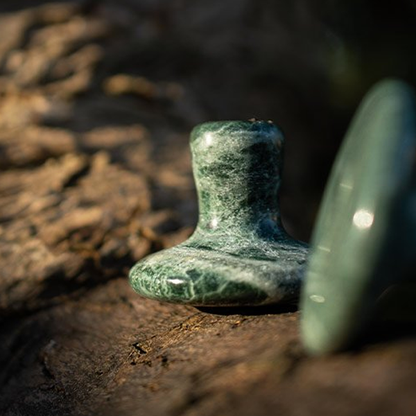 Earth to You - Likya Mushroom Jade Hot Stone