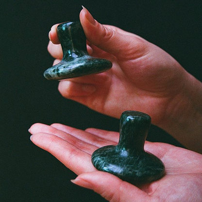 Earth to You - Likya Mushroom Jade Hot Stone