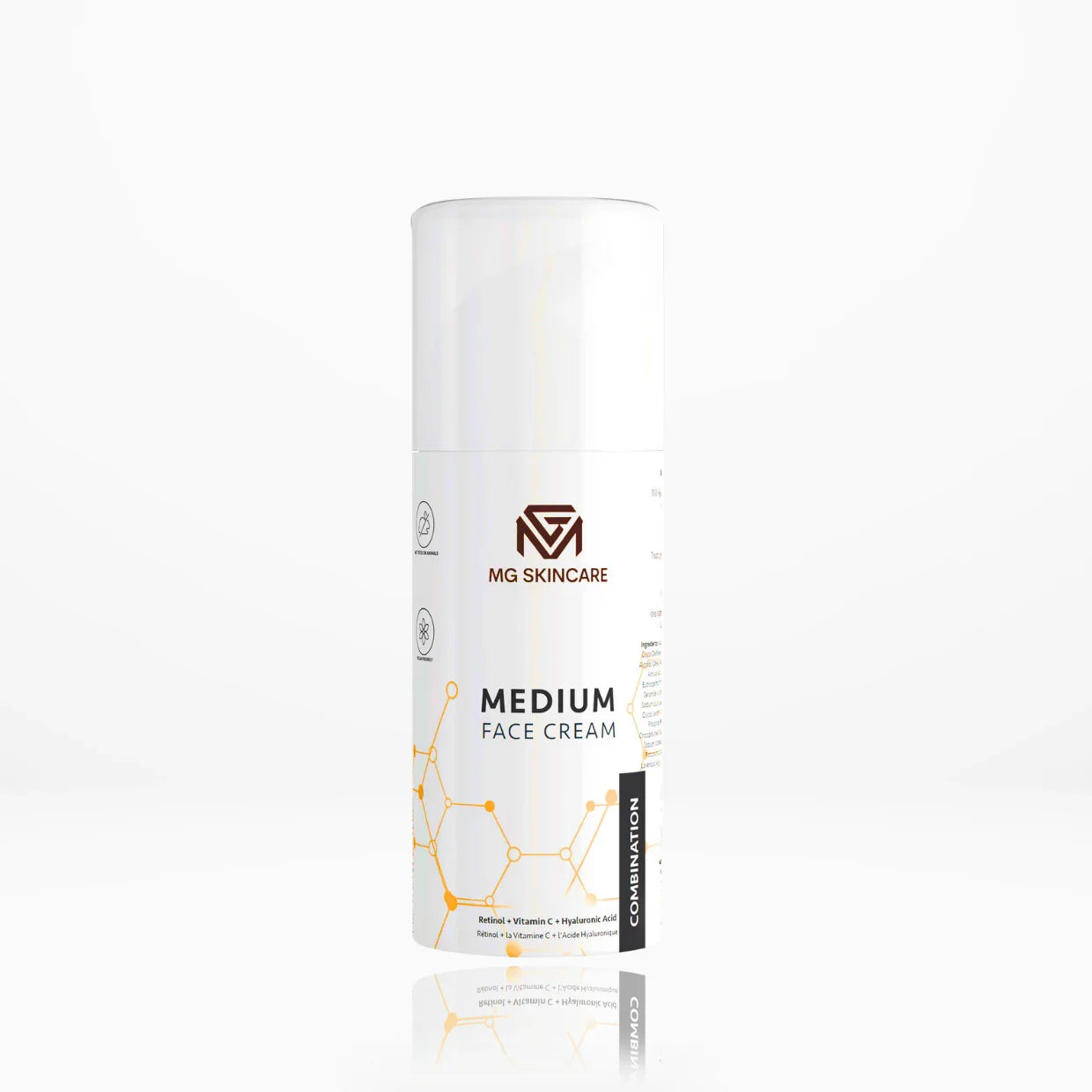 MG Skincare - MEDIUM FACE CREAM with Retinol - Vita C & Hyaluronic Acid