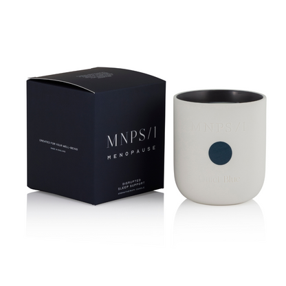 Quiet Blue MNPS/1 - Menopause Sleep Support Aromatherapy Candle
