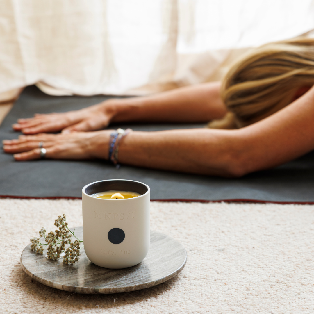Quiet Blue MNPS/1 - Menopause Sleep Support Aromatherapy Candle