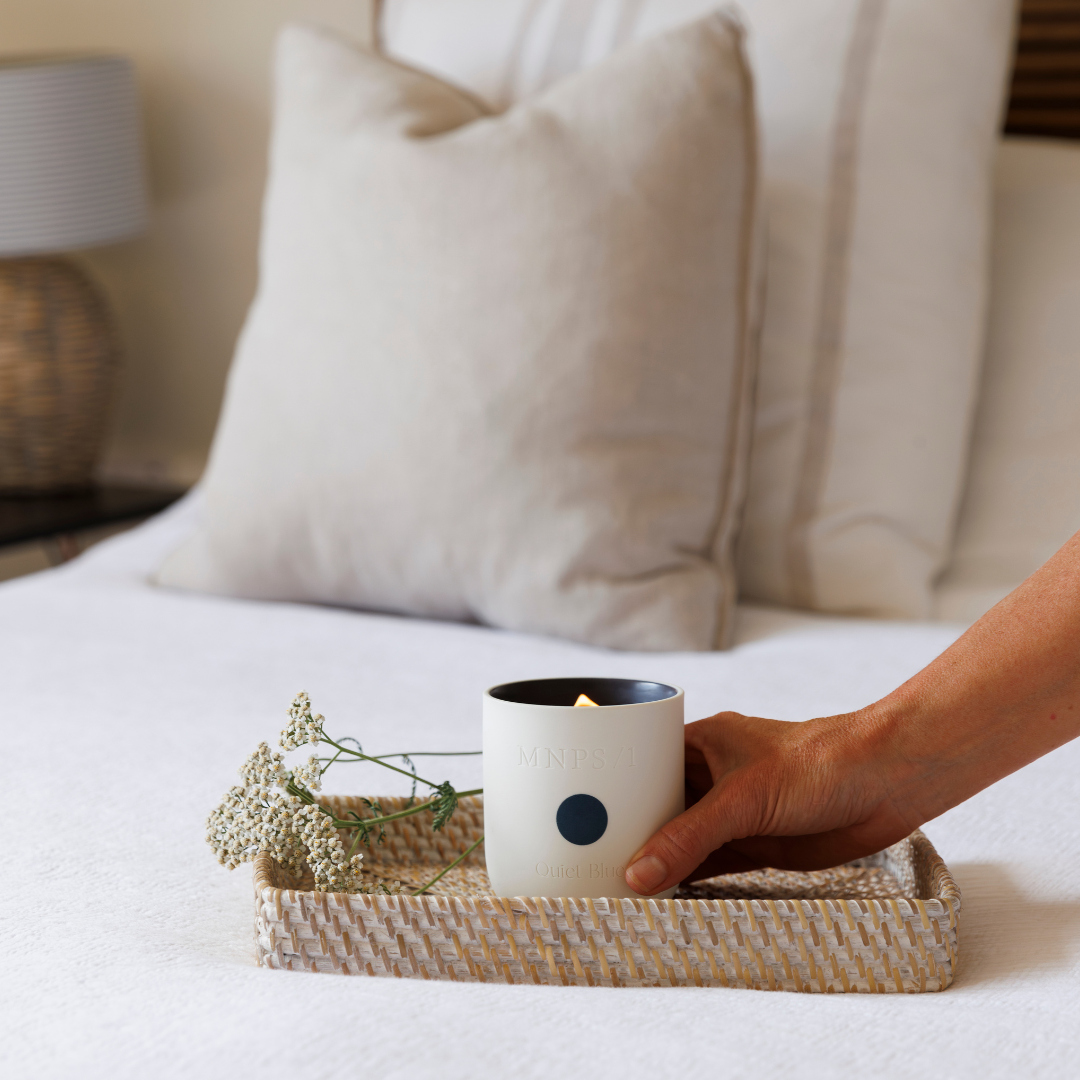 Quiet Blue MNPS/1 - Menopause Sleep Support Aromatherapy Candle