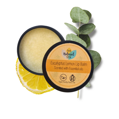 The Natural Spa - Lemon Eucalyptus  All Natural Lip Balm
