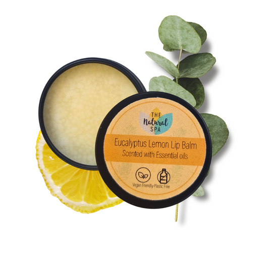 The Natural Spa - Lemon Eucalyptus  All Natural Lip Balm