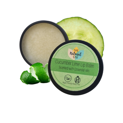 The Natural Spa - Cucumber Lime  All Natural Lip Balm