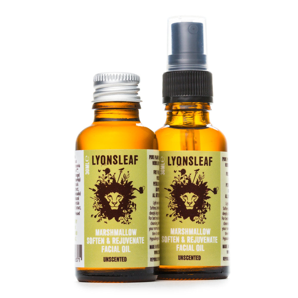 Lyonsleaf Unscented Marshmallow Soften and Rejuvenate Facial Oil 30ml