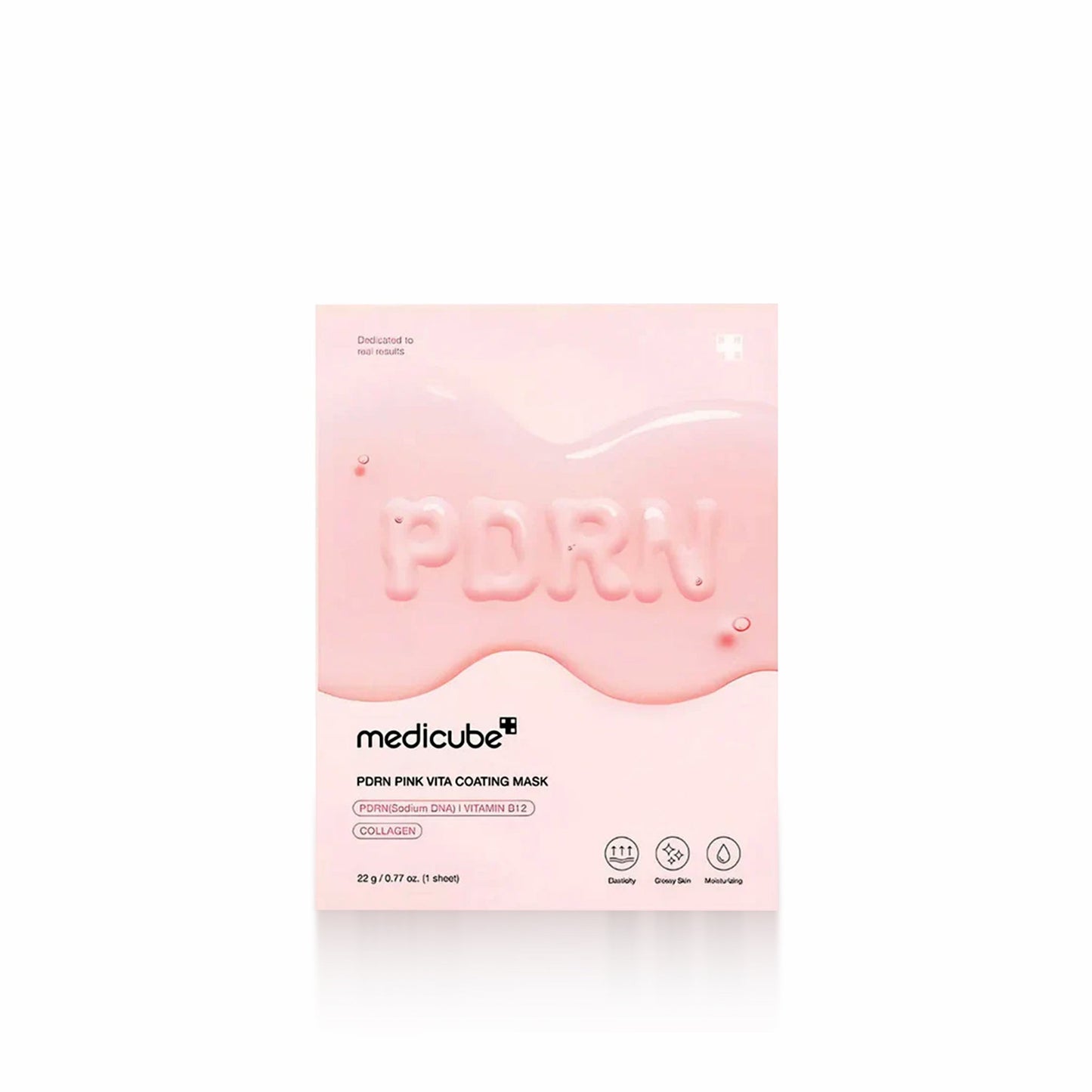 MEDICUBE PDRN Pink Vita Coating Mask 1pc