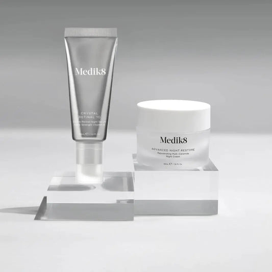Medik8 Crystal Retinal 10 and Advanced Night Restore Buy At Counter Culture Store