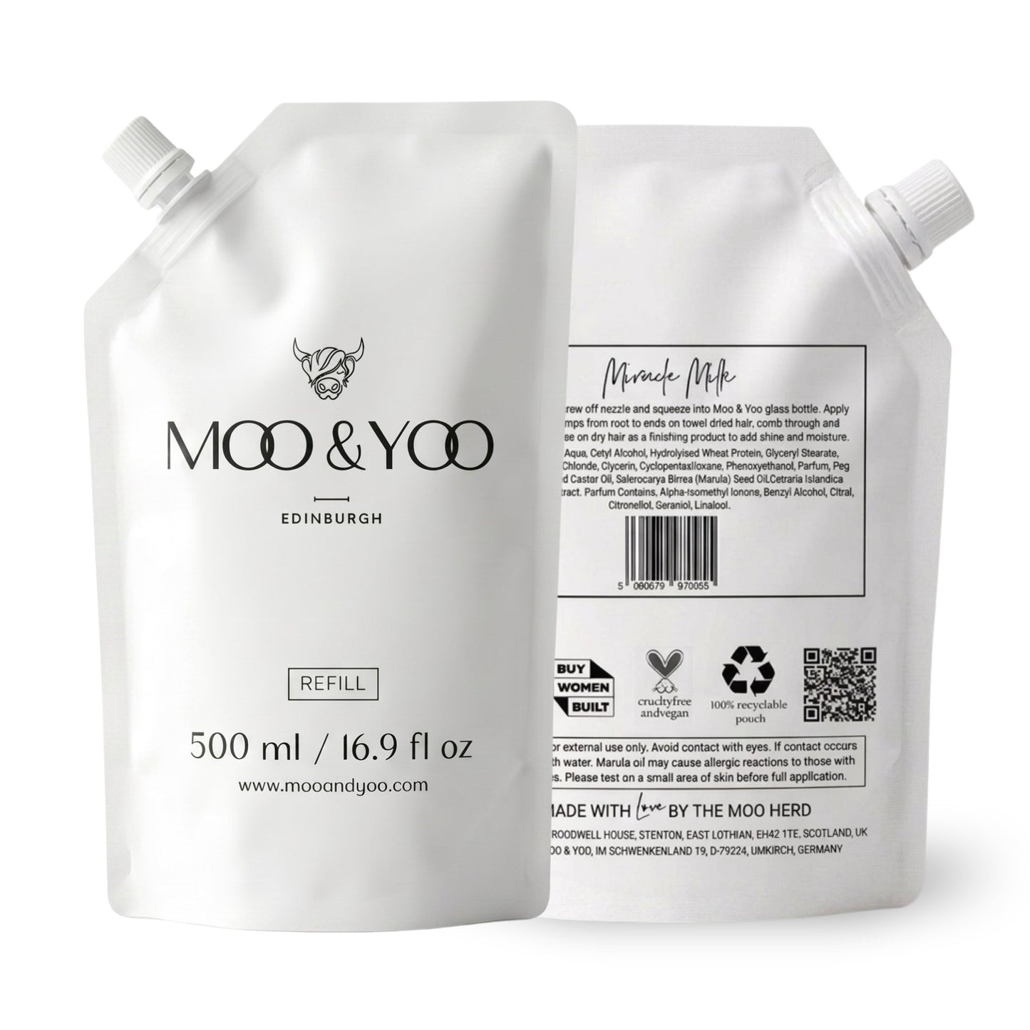 Moo&You Miracle Milk - Leave-in Conditioner and Heat Protection