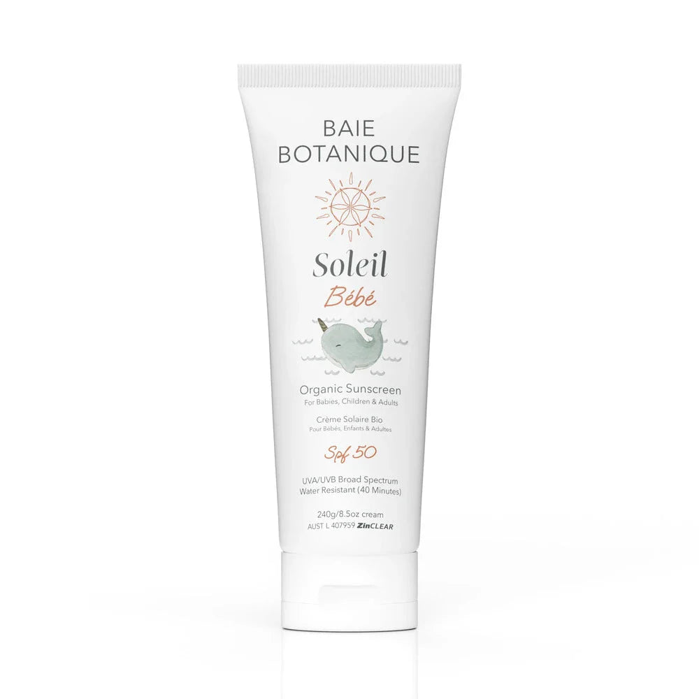 Baie Botanique - Organic Mineral Sunscreen Baby & Children SPF 50