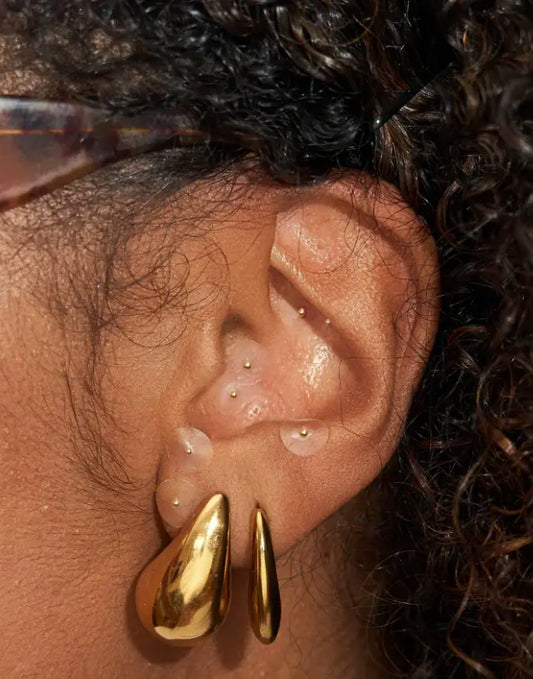 Muihood 24k Gold Plated Ear Seeds