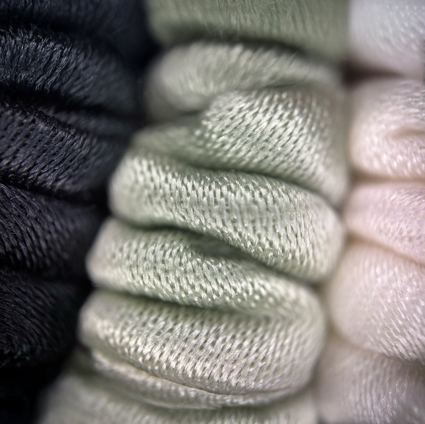 Curl Jar - Skinny Silk Scrunchies