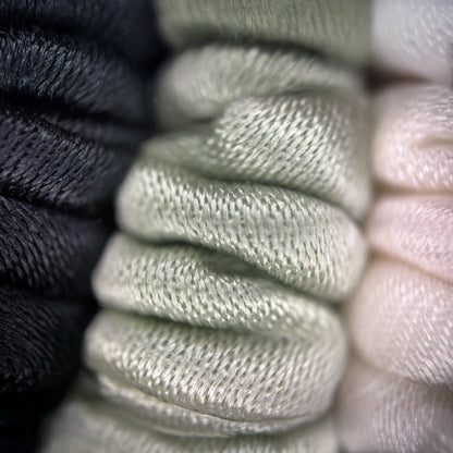 Curl Jar - Skinny Silk Scrunchies