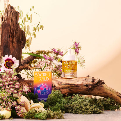 Sacred + Wild Organic Facial Oil with Prickly Pear + Bakuchiol
