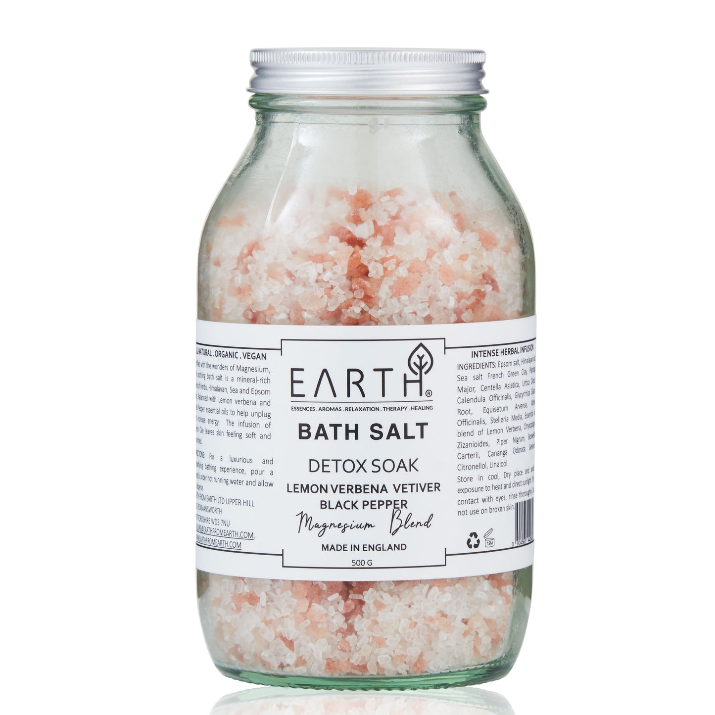 Earth From Earth - BATH SALT - DETOX SOAK 500G