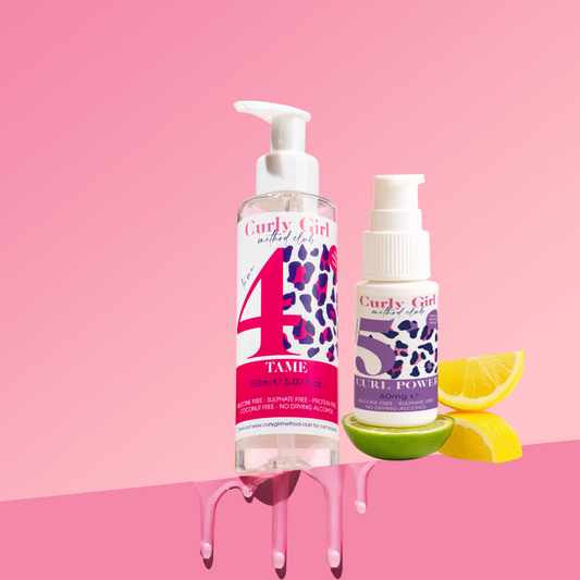 Curly Girl Oily Scalp Refresh + Frizz Fix | Curl Power + Tame Duo