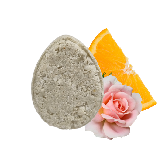 The Natural Spa - Patchouli Rose ECO Shampoo bar - Non Soap based hair wash