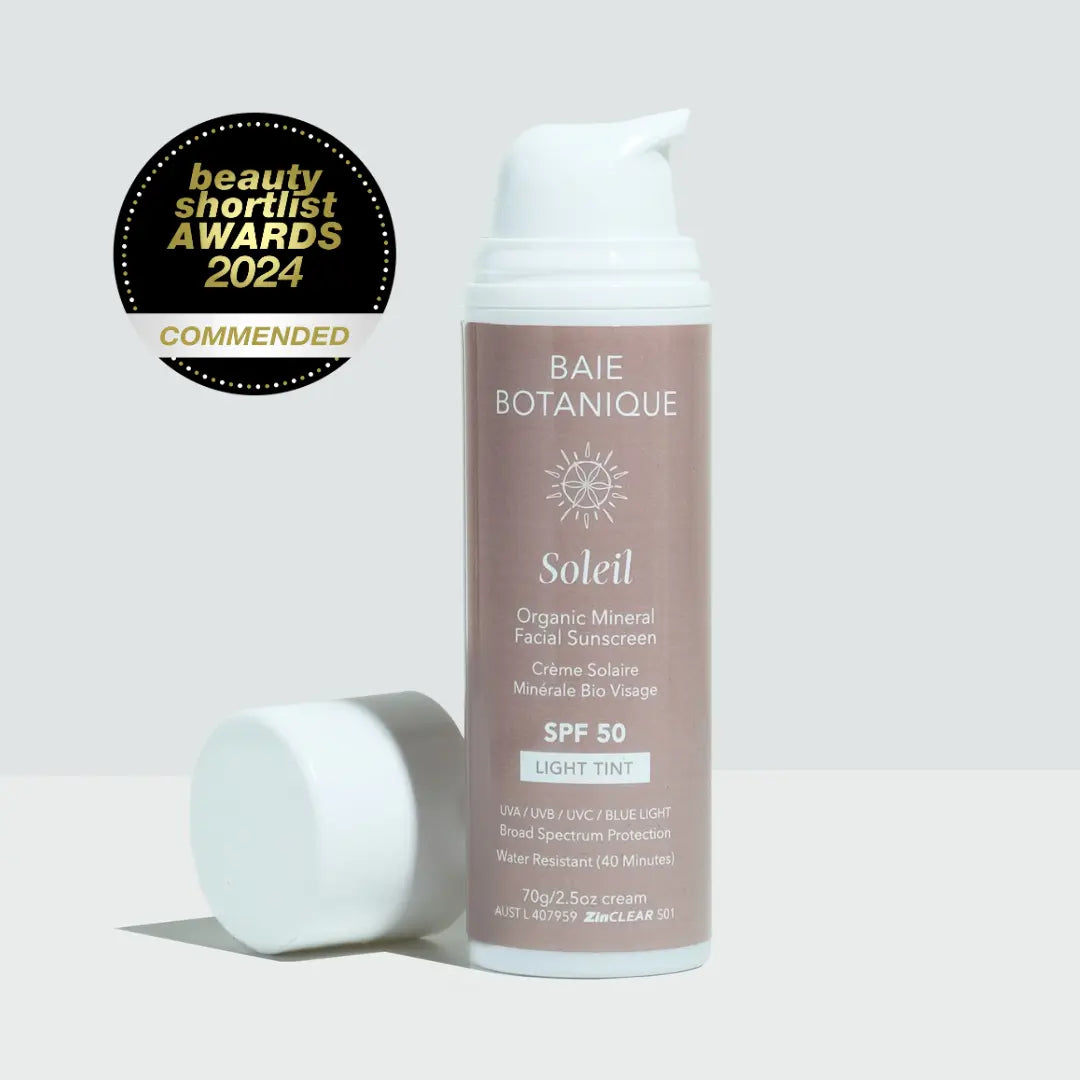 Baie Botanique - Organic Mineral Face Sunscreen SPF 50 70g