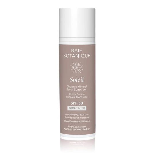 Baie Botanique - Organic Mineral Face Sunscreen SPF 50 70g