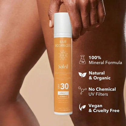 Baie Botanique - Face & Body Mineral Sunscreen SPF 30 with Vitamin C