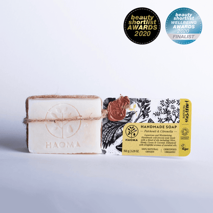 Haoma Handmade Patchouli & Citronella Soap 100g
