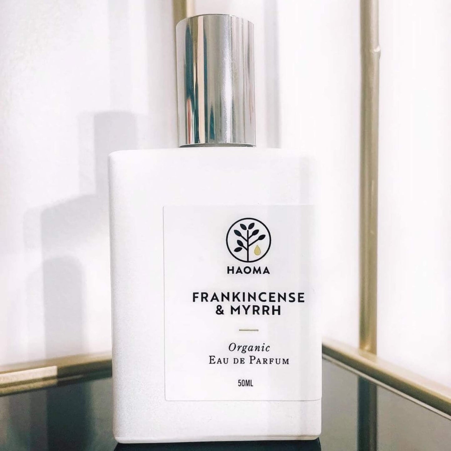 Haoma Frankincense and Myrrh Organic Eau de Parfum 50ml