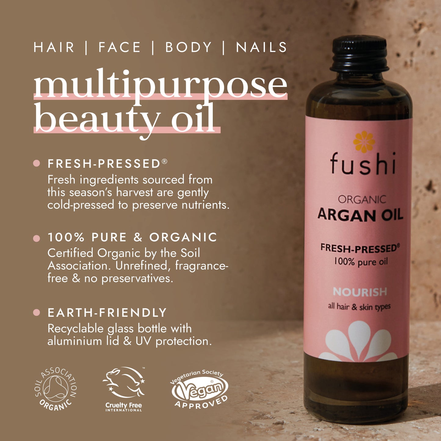 Fushi Wellbeing - Organic Argan Oil 100ml