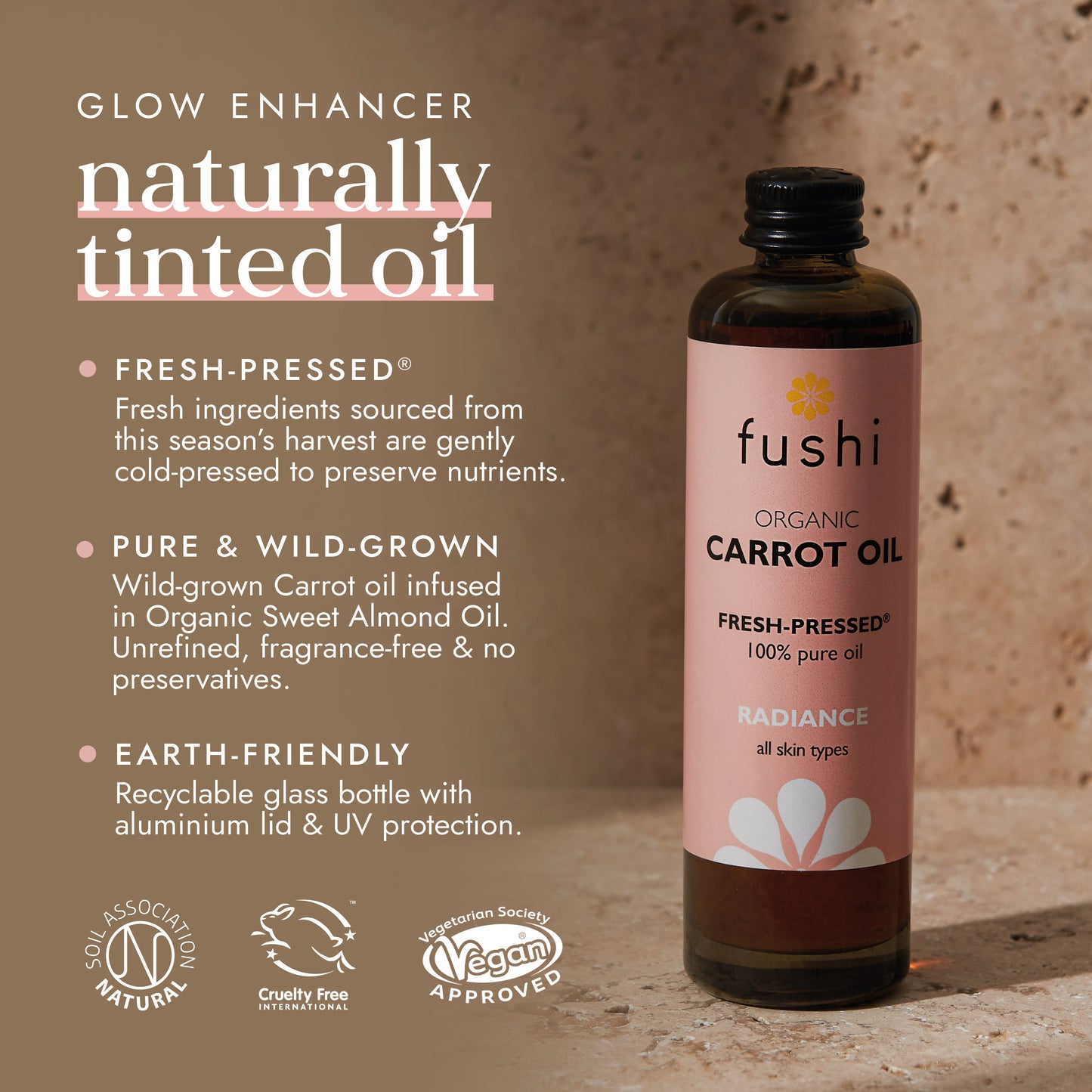 Fushi Wellbeing - Wild Carrot Oil 100ml