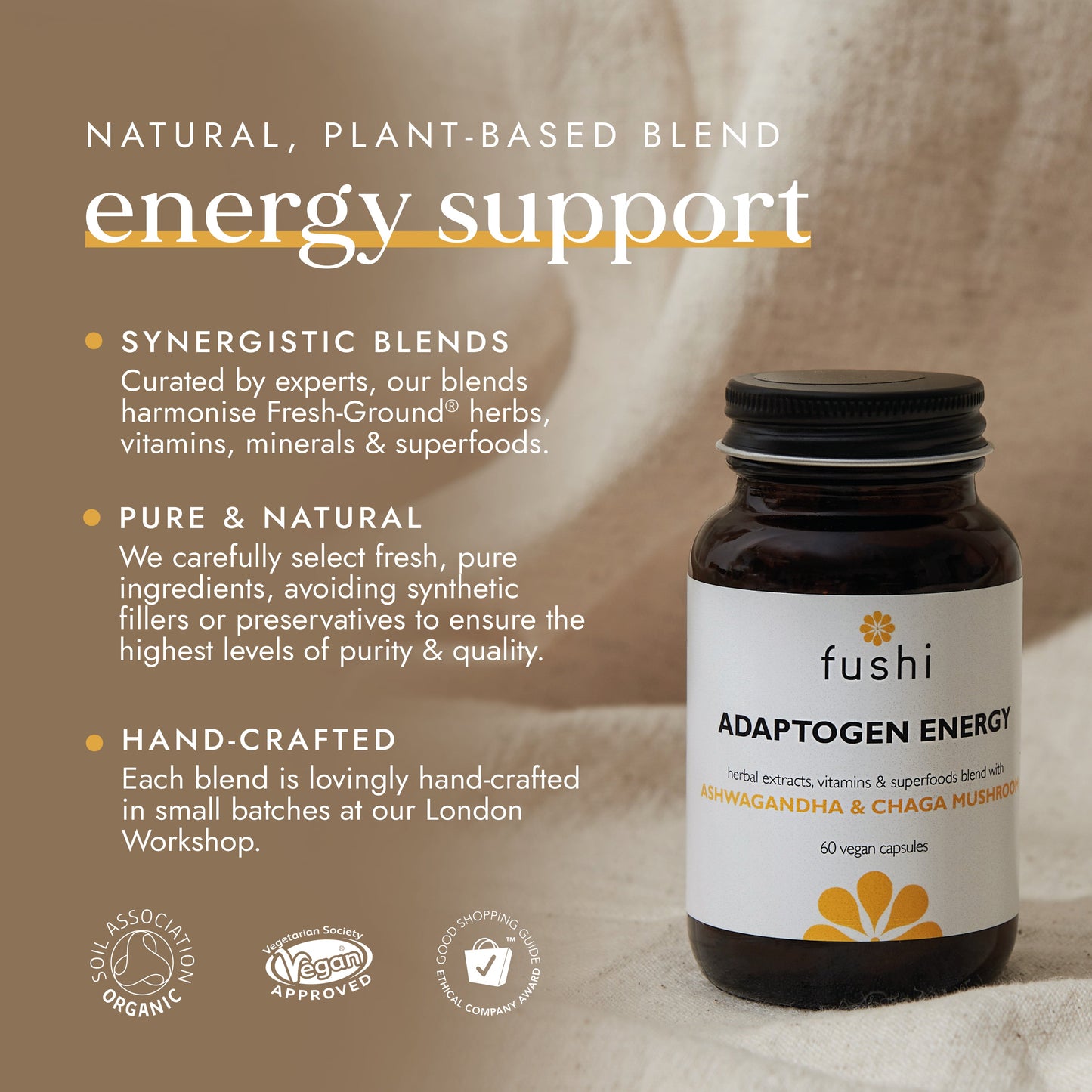 Fushi Wellbeing - Adaptogen Energy Blend