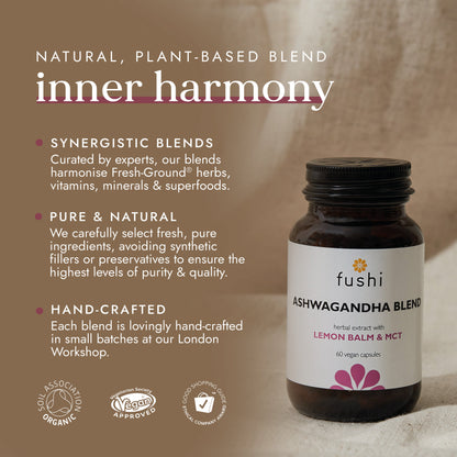 Fushi Wellbeing - Ashwagandha with Vegan MCT Extract