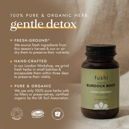 Fushi Wellbeing - Organic Burdock Root