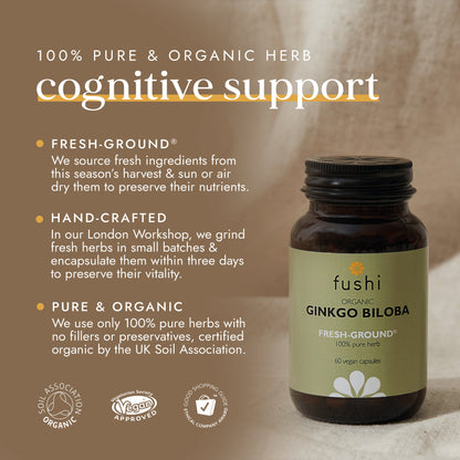Fushi Wellbeing - Organic Ginkgo Biloba