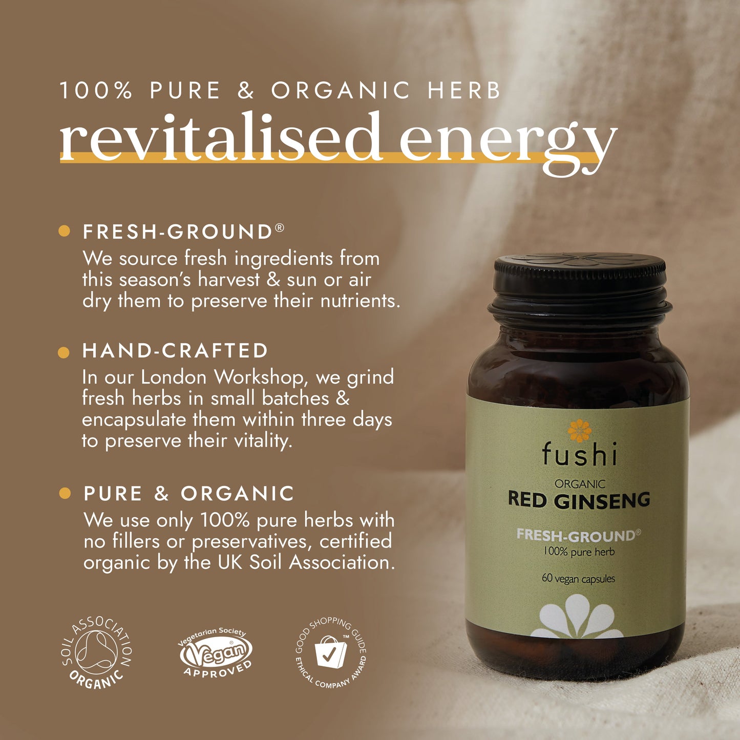 Fushi Wellbeing - Organic Red Ginseng