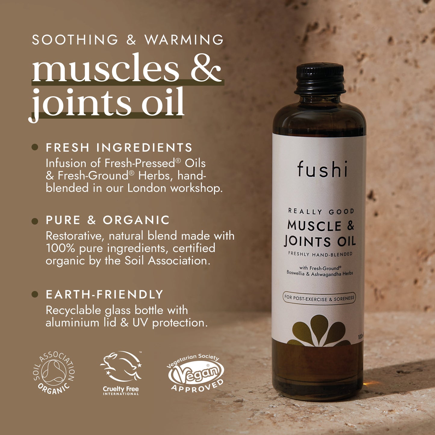 Fushi Wellbeing - Really Good Muscle & Joints Oil 100ml