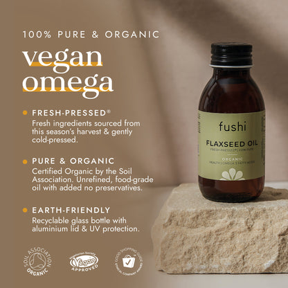Fushi Wellbeing - Organic Flaxseed Oil 250ml