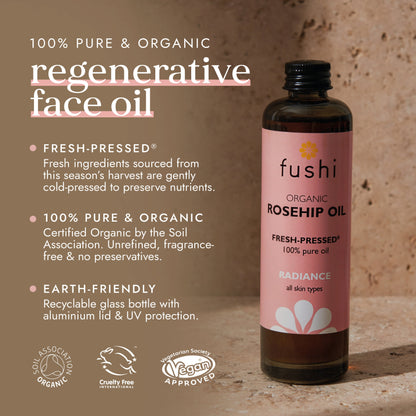 Fushi Wellbeing - Organic Rosehip Oil 100ml