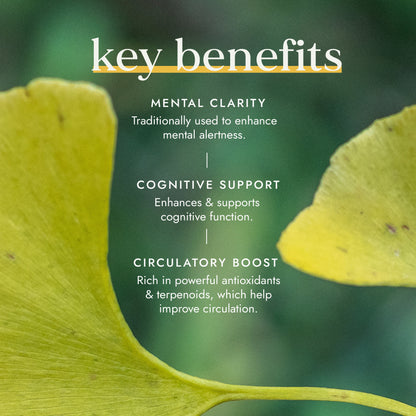 Fushi Wellbeing - Organic Ginkgo Biloba