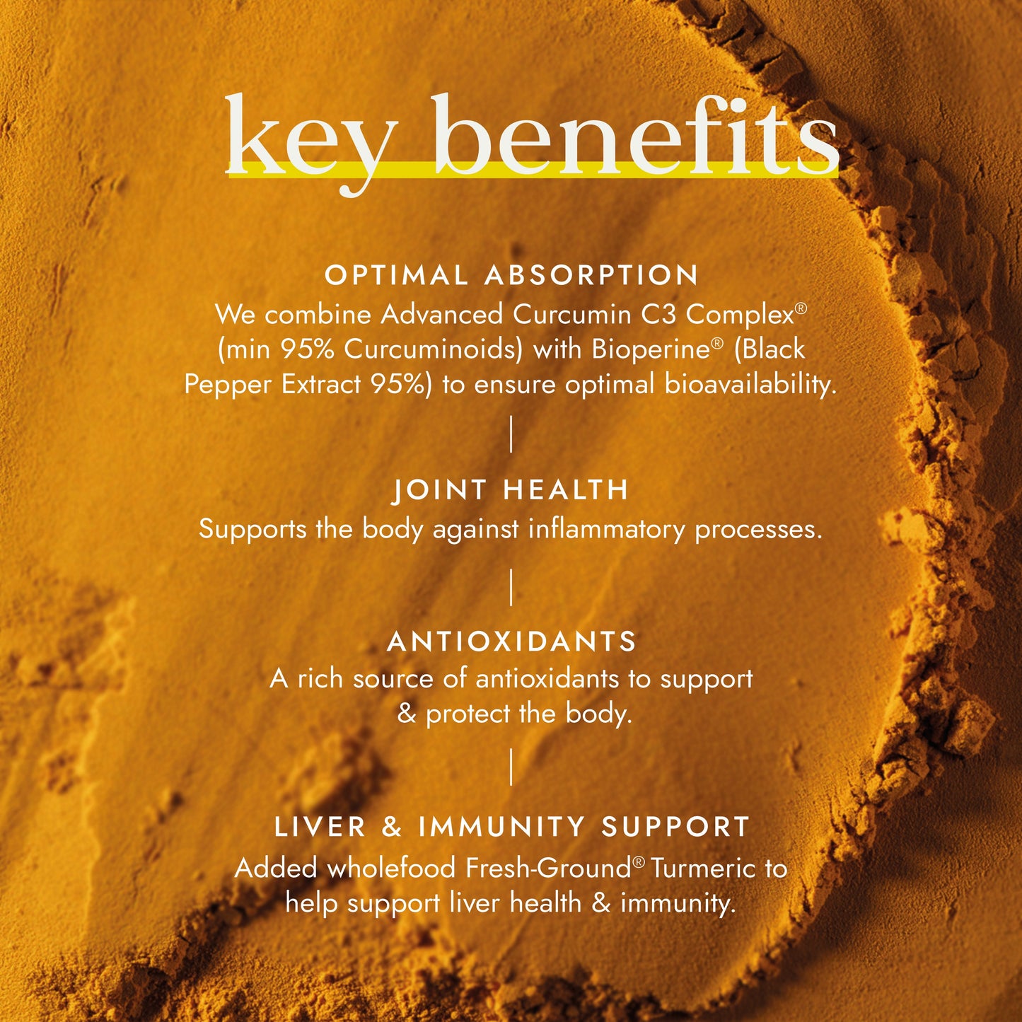 Fushi Wellbeing - Turmeric C3 & Bioperine Extract