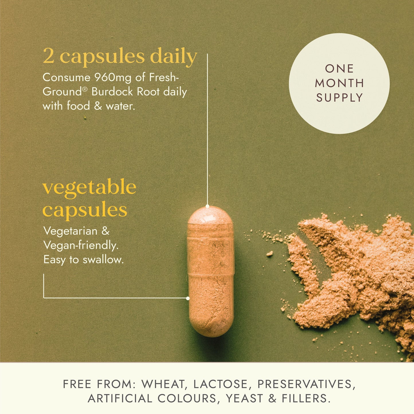 Fushi Wellbeing - Organic Burdock Root